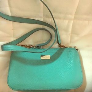 Cole Haan Green Leather Crossbody bag